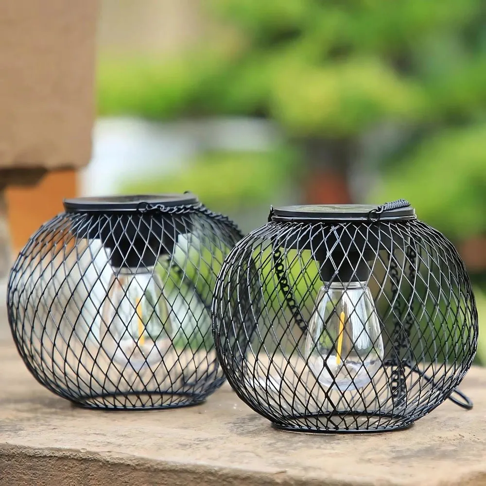 Upgraded Hanging Solar Lantern Outdoor