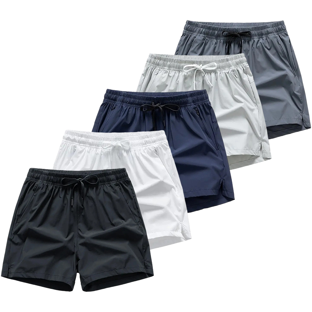 Men's Quick-Dry Athletic Drawstring Shorts