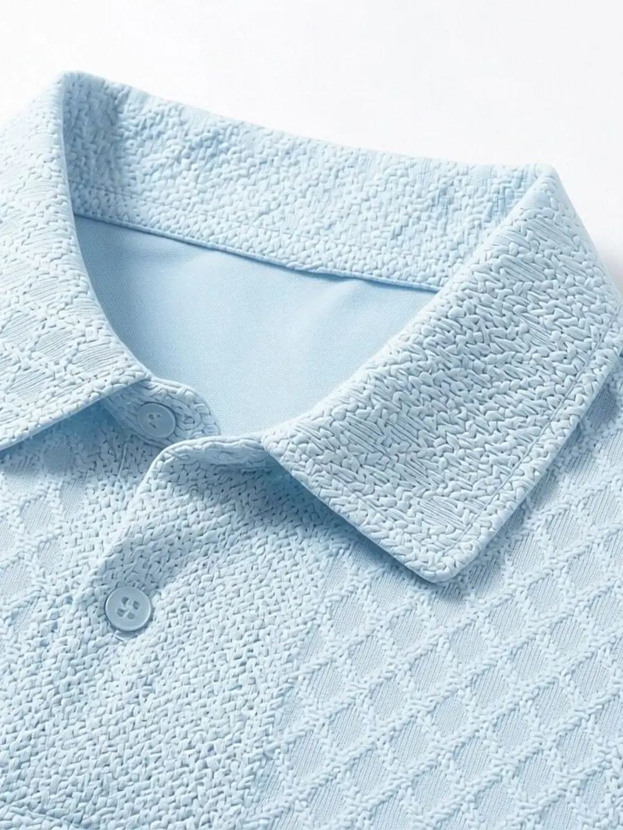 Men’s Relaxed Summer Polo & Shorts Set