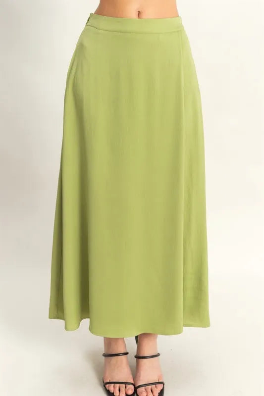 Sleeveless Top and Maxi Skirt Set