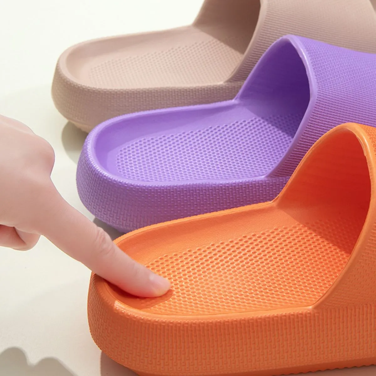 Open Toe Platform Slides (multiple color options)