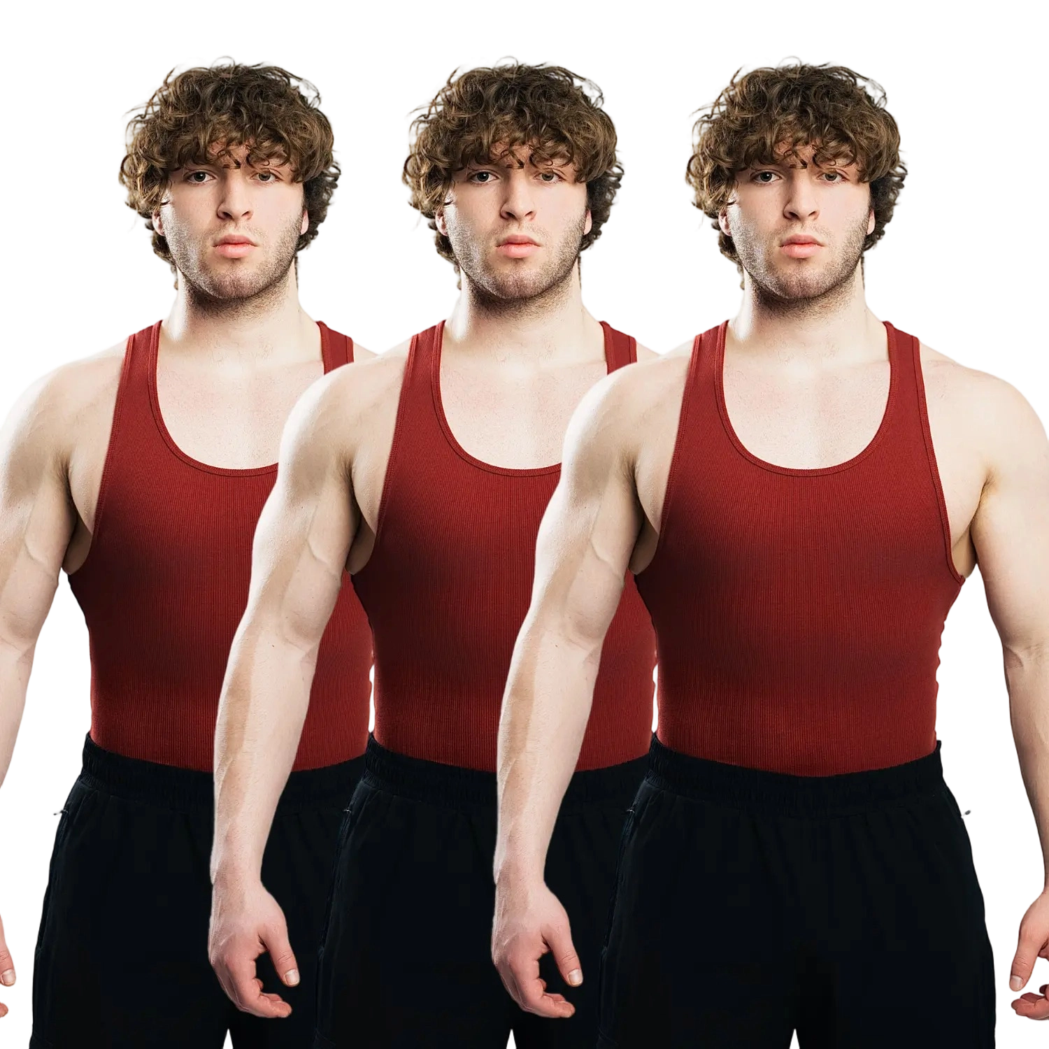 Men'sTank Top | Please Size Up | Cotton and Spandex