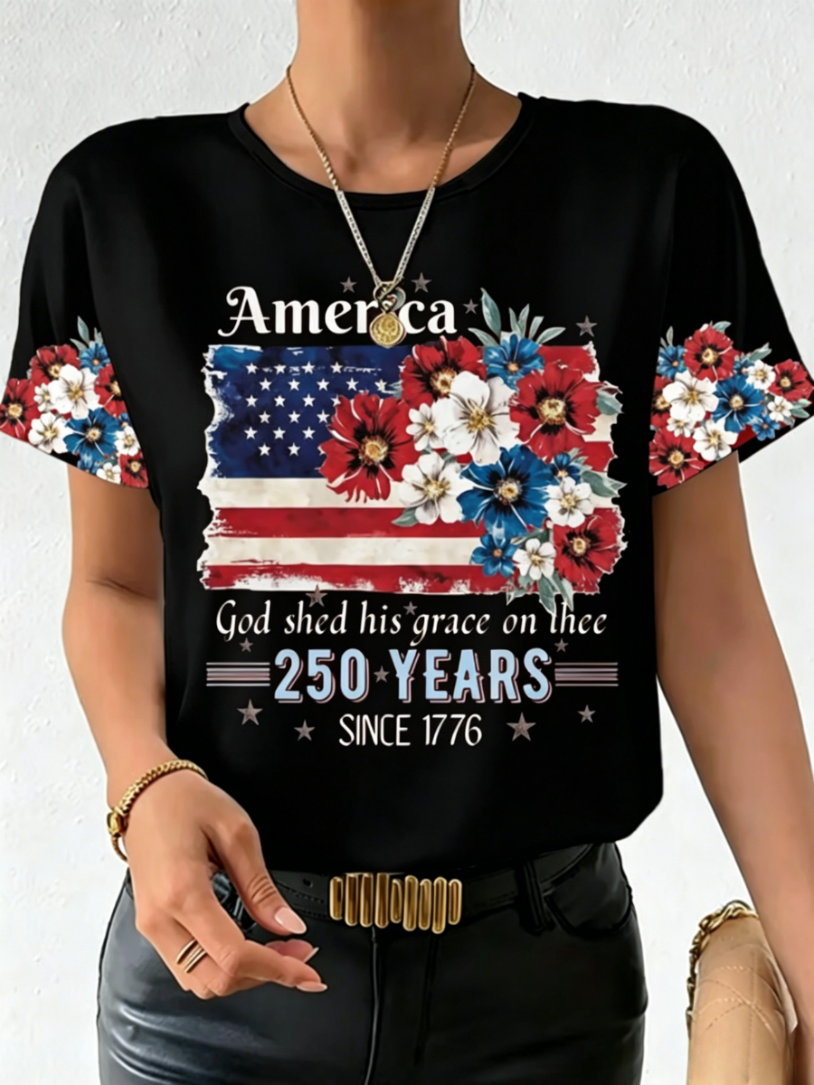 Women's 250th Anniversary Printed T-shirt