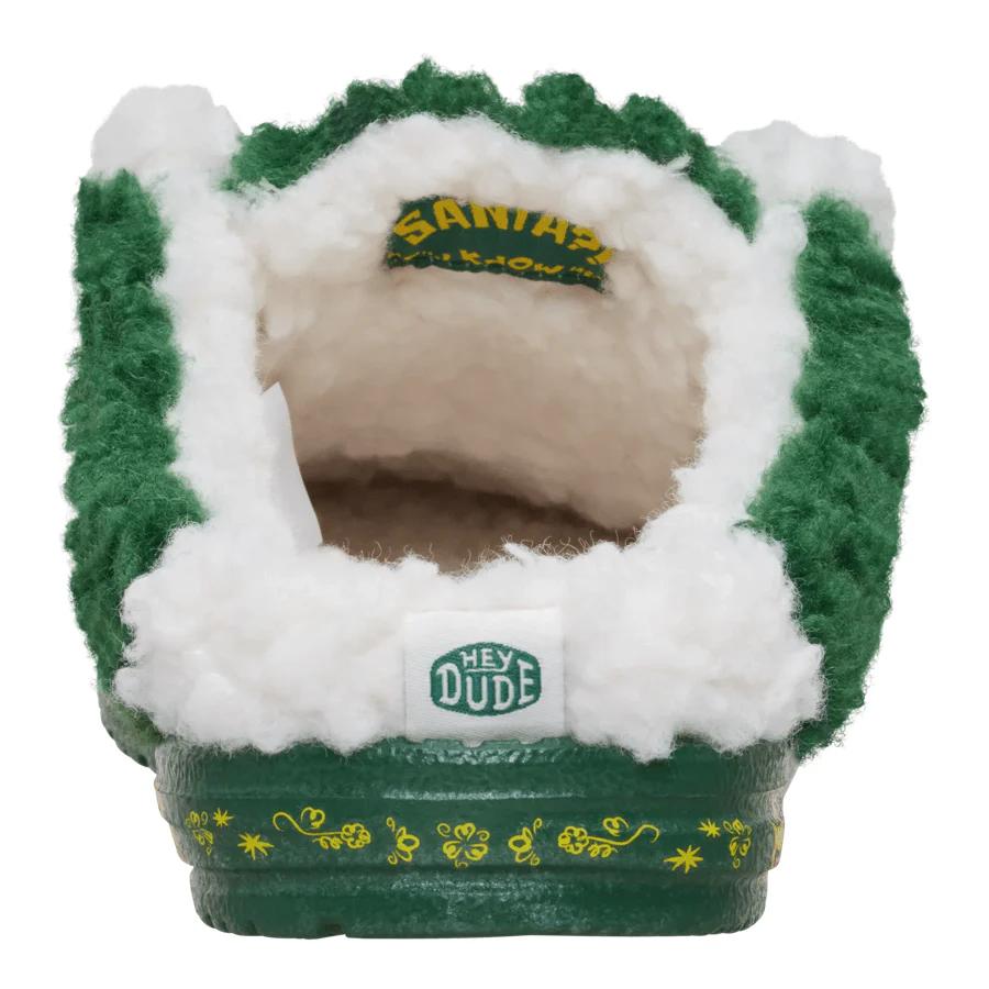 Wally Slipper Buddy The Elf - Pine Green/Winter Green