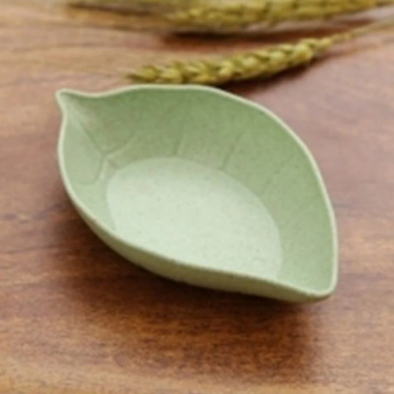 Colorful Leaf Shaped Dish