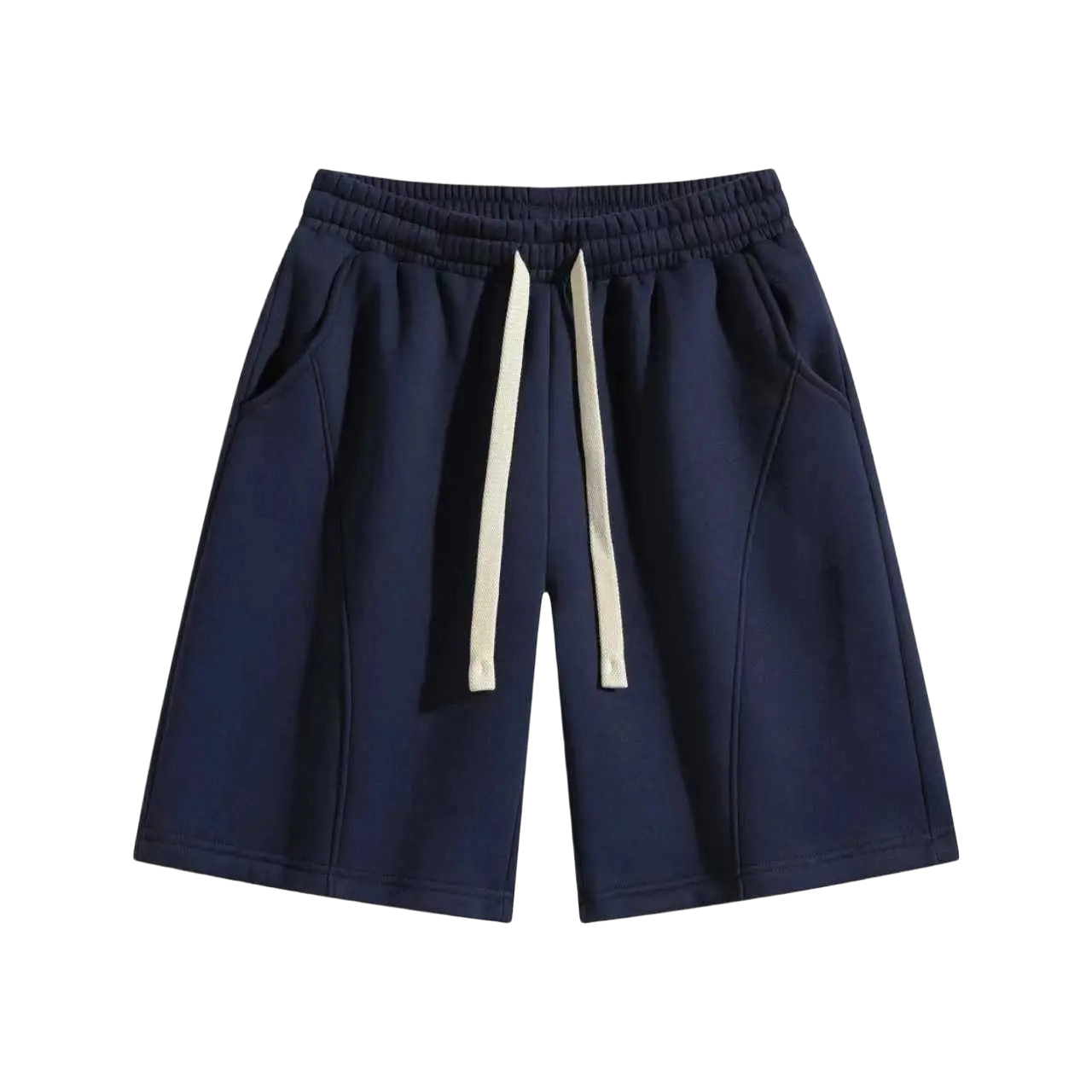 Men's Lightweight Breathable Pocket Waist Shorts - Casual Workout & All-Season Bottoms