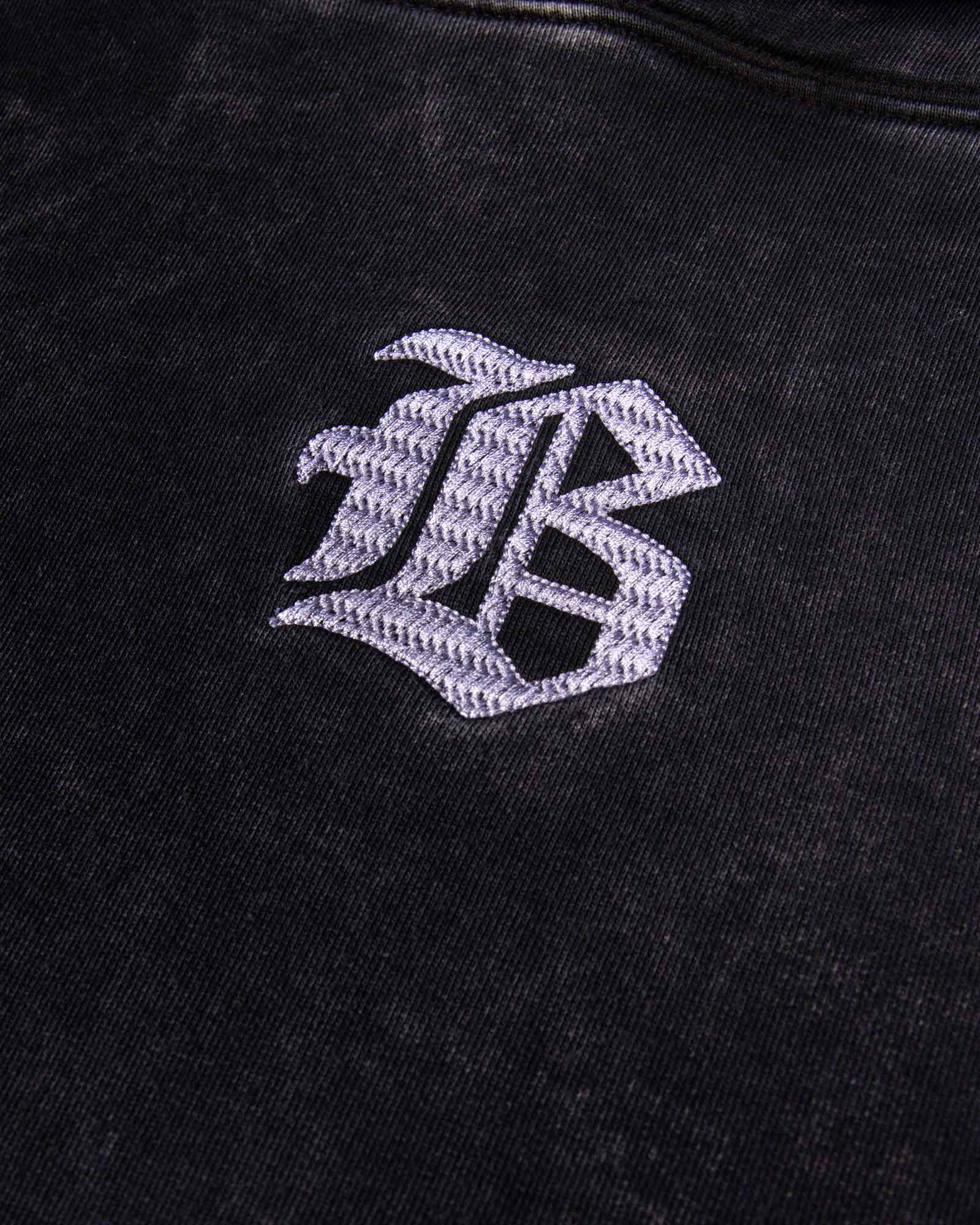 Ballplayer B Vintage Washed Hoodie - Youth