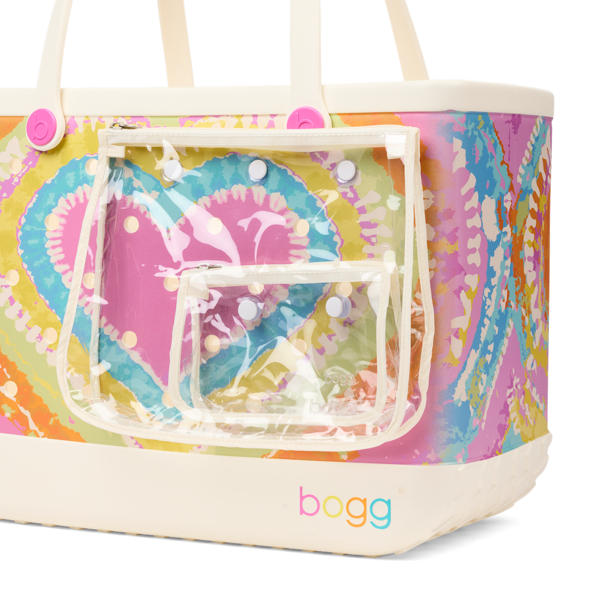 Original Bogg Bag - Dye-licious Heart Pink Taffy