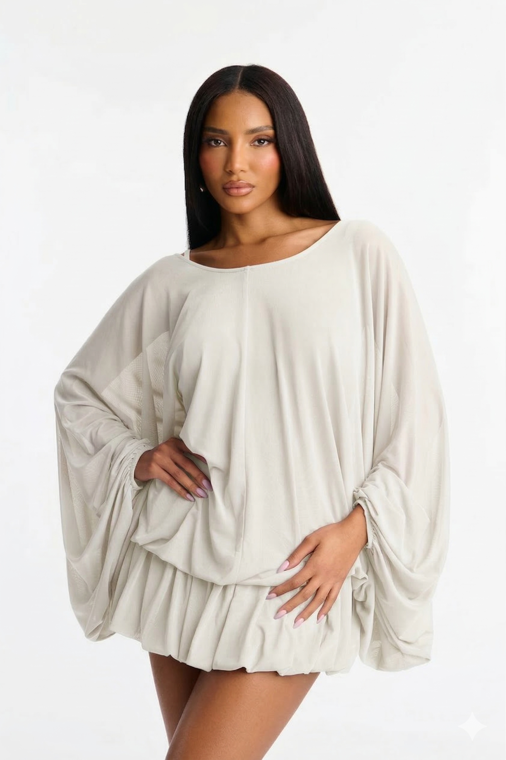 🔥The It Girl Backless Mesh Mini Dress