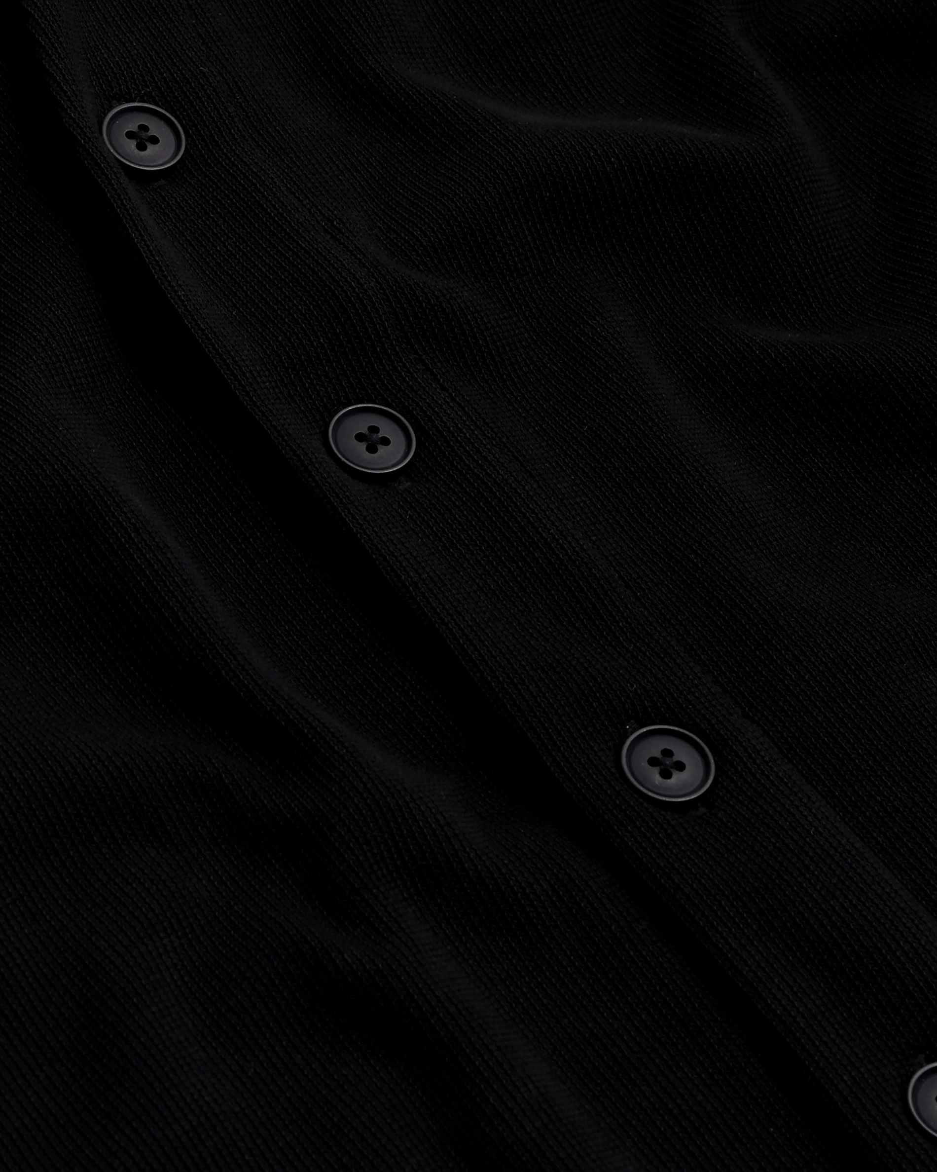 Leisure Comfortable Soft Daily Slim Black Sweater