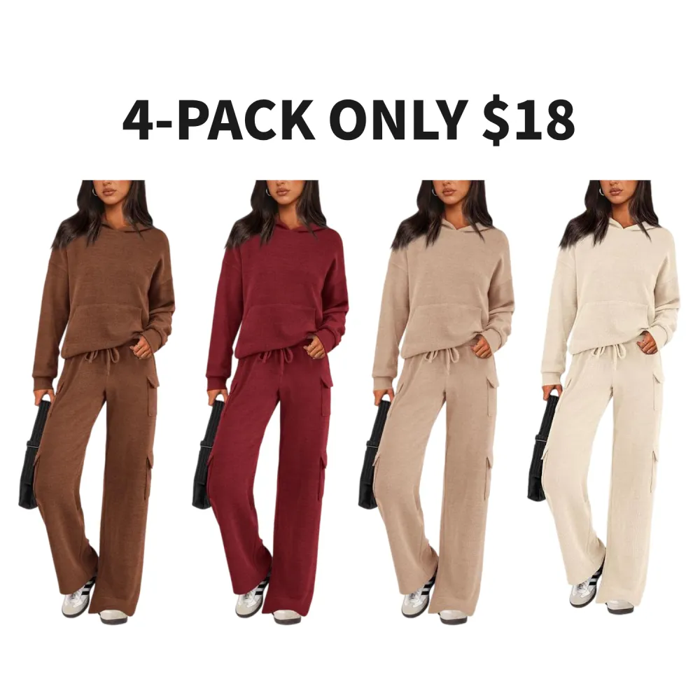 🔥Women's knitted two-piece  autumn suit🔥