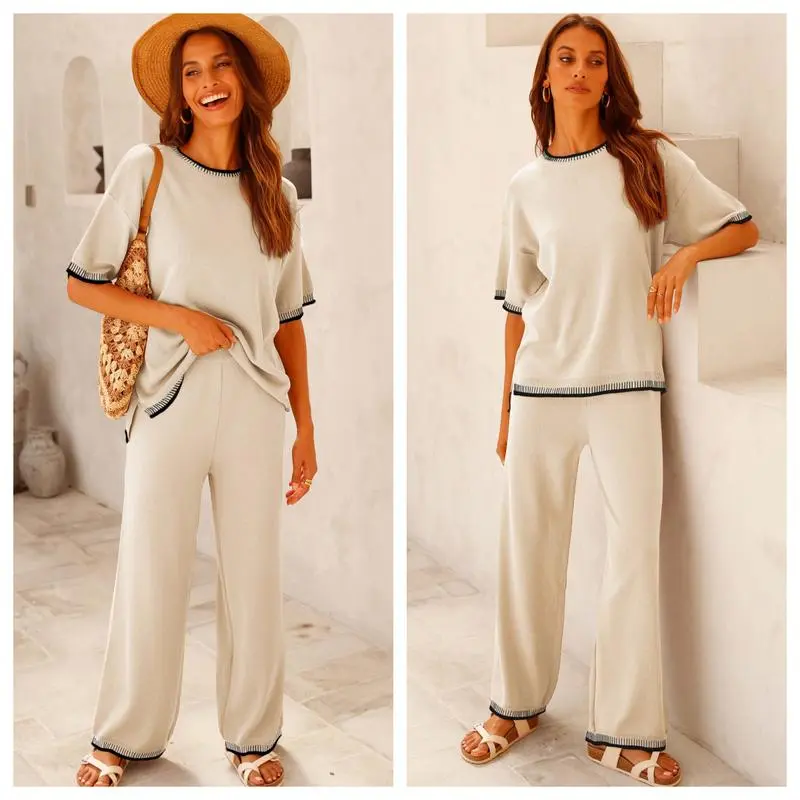 Women's Knit 2 Piece Sweater Sets