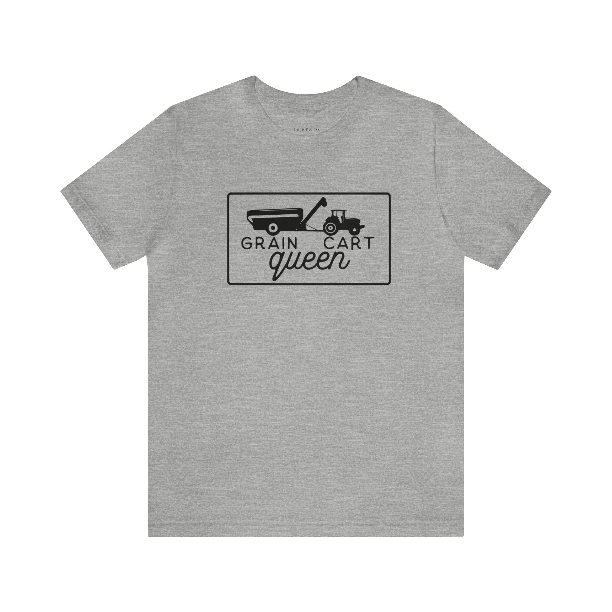Grain Cart Queen Unisex Jersey Short Sleeve Tee