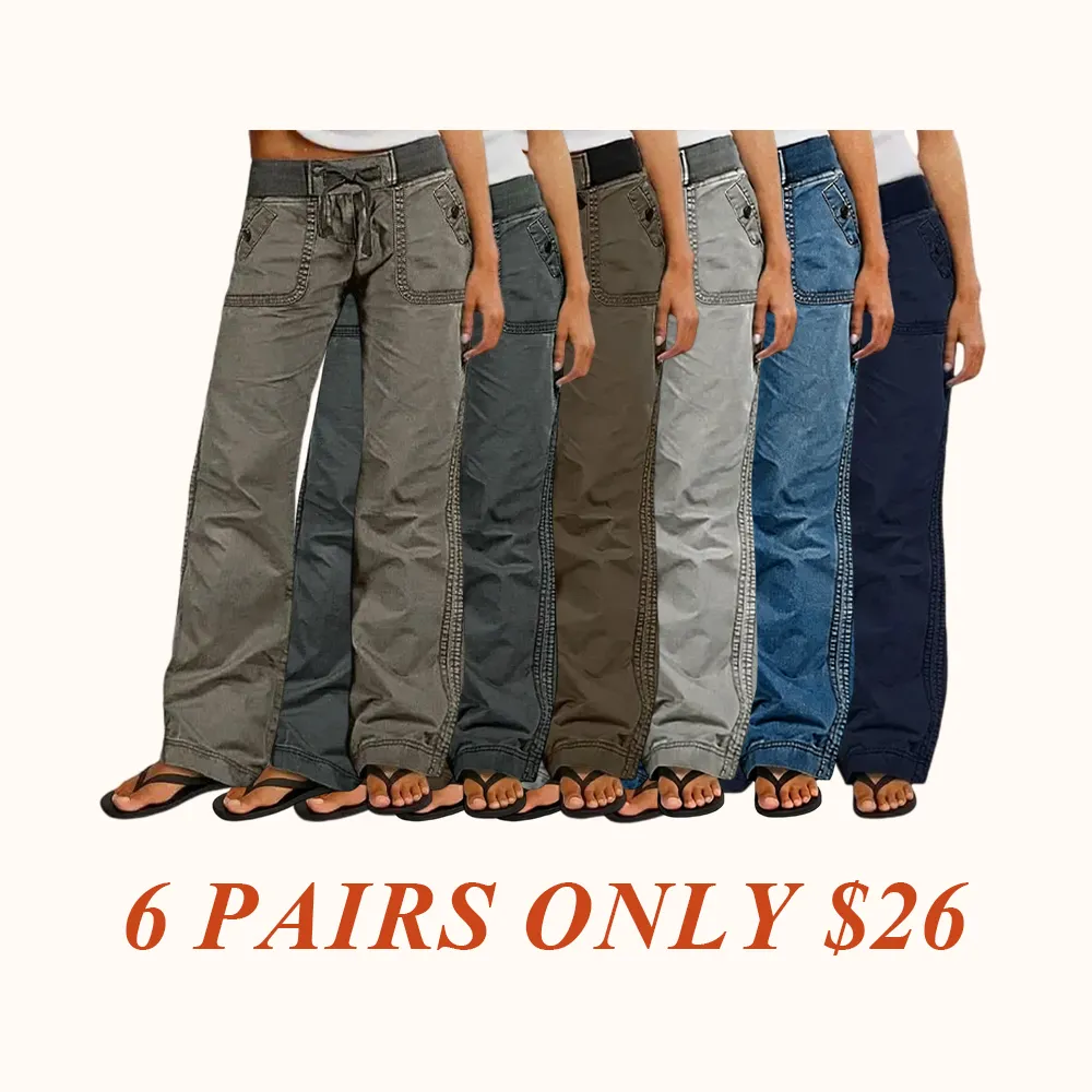 Solid Seam Detail Drawstring Mid Rise Straight Leg Pants High Stretch Fabric Women's Wear Minimalist Fit Basic Style Multiple Colors