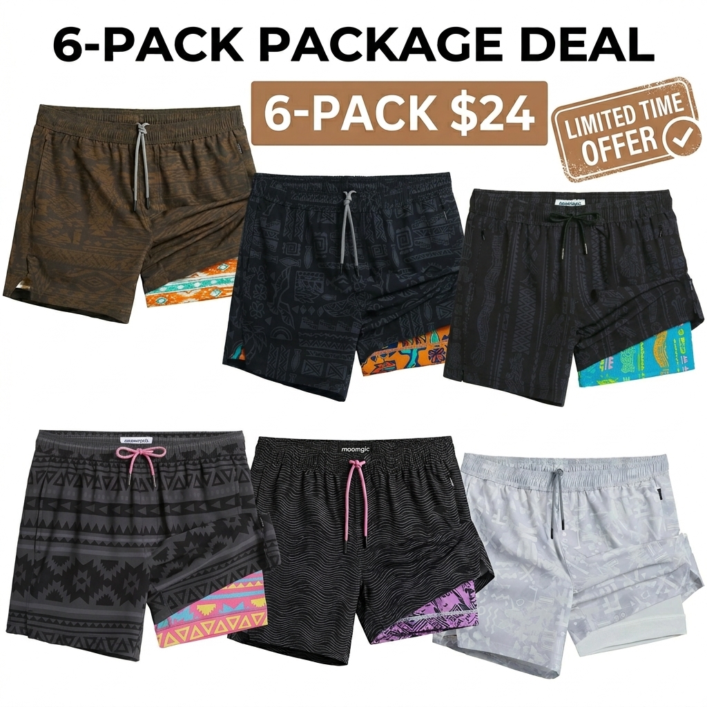 2 in 1 Stretch Short Lined Black Mayan Gym Shorts, Breathable Comfort Workout Athletic Training Shorts with Phone Pockets