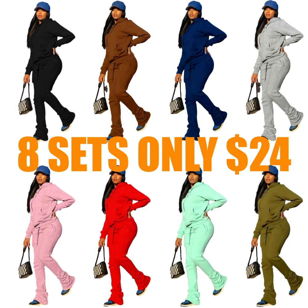 Womens Sweatshirt 2 Piece Pants Set