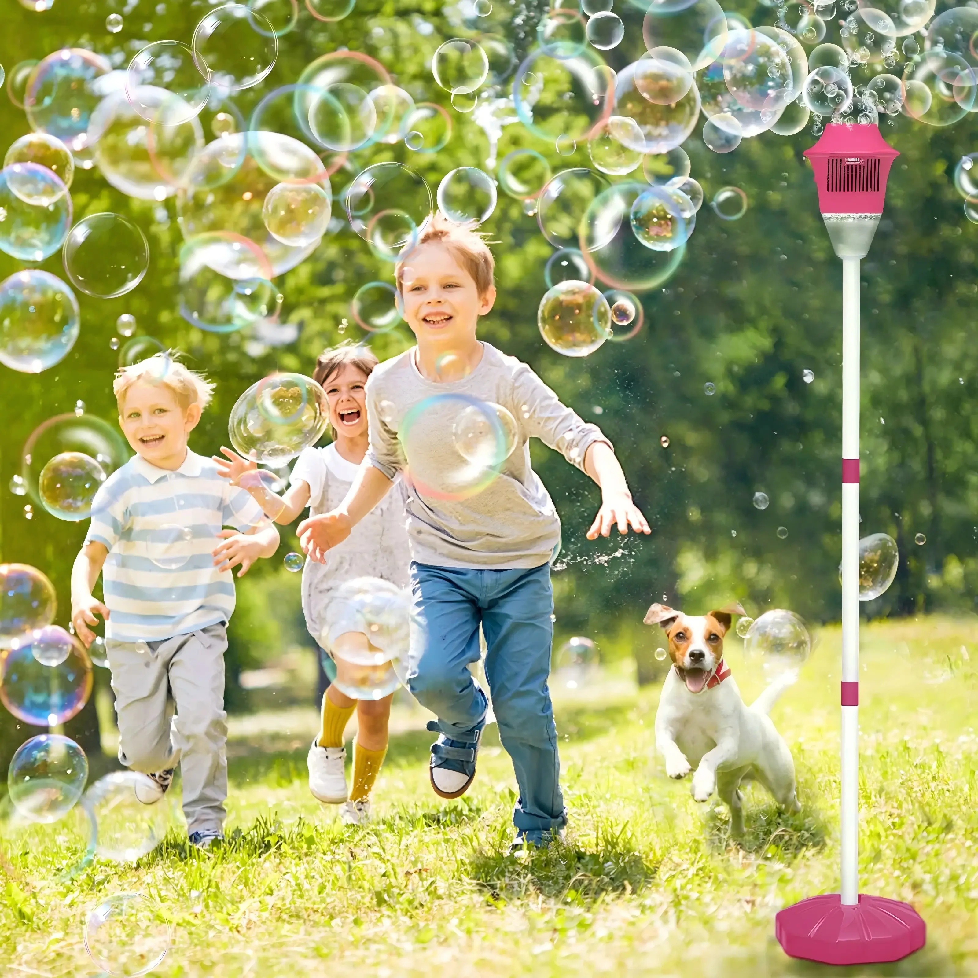 Handheld Bubble Machine for Kids
