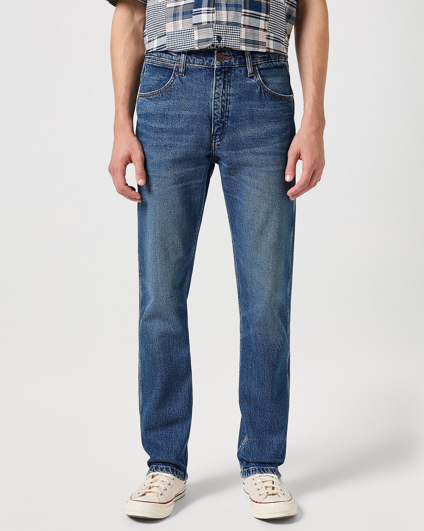 Frontier Relaxed Straight Mens Jeans - Seeing Double
