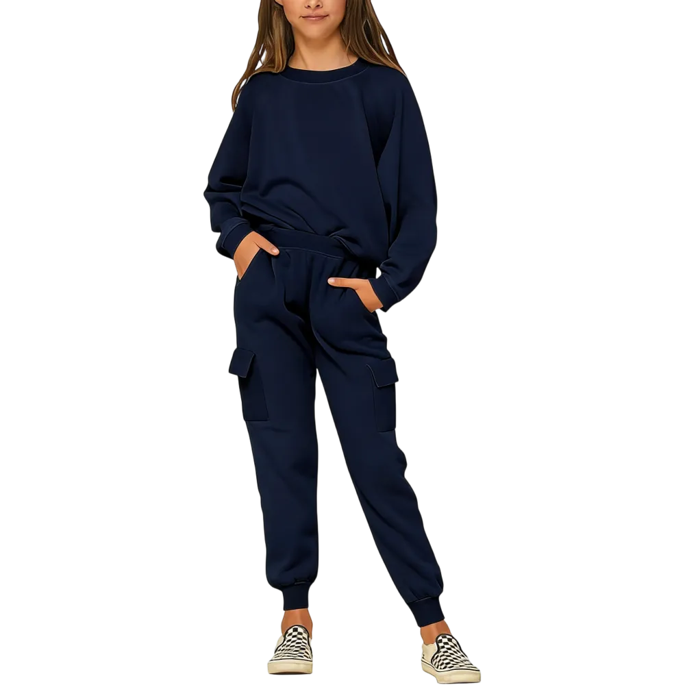 Kids Girls Sweatsuit Lounge sets