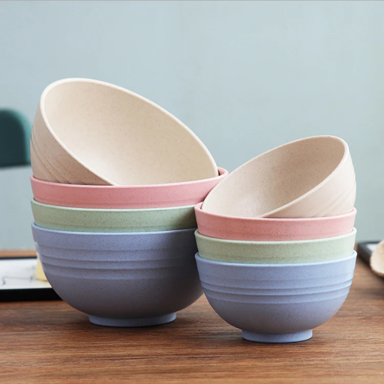 Nordic Wheat Straw Bowls