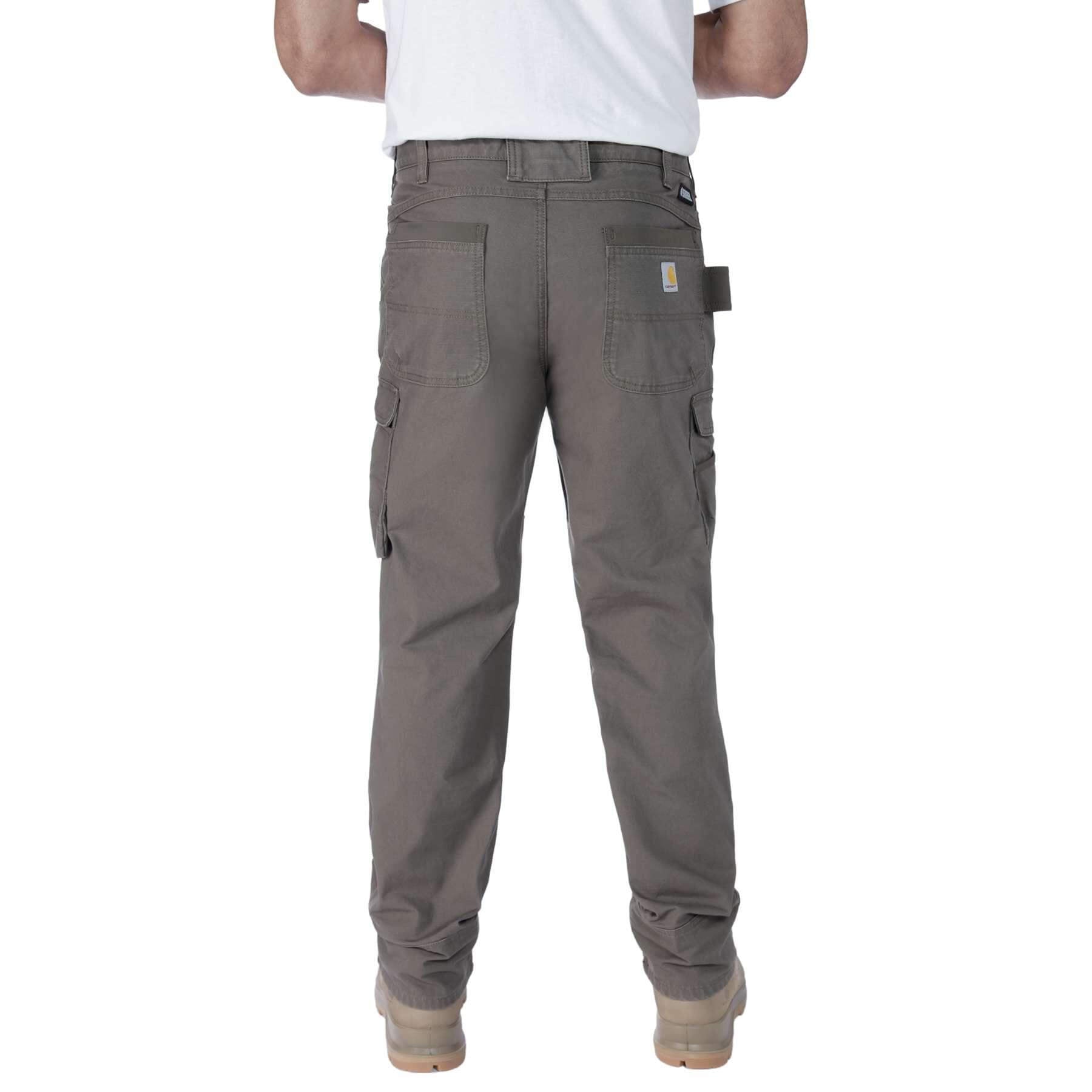 CHT Relaxed Straight Steel Rugged Flex Stretch Ripstop Double-Front Cargo Trousers 105072