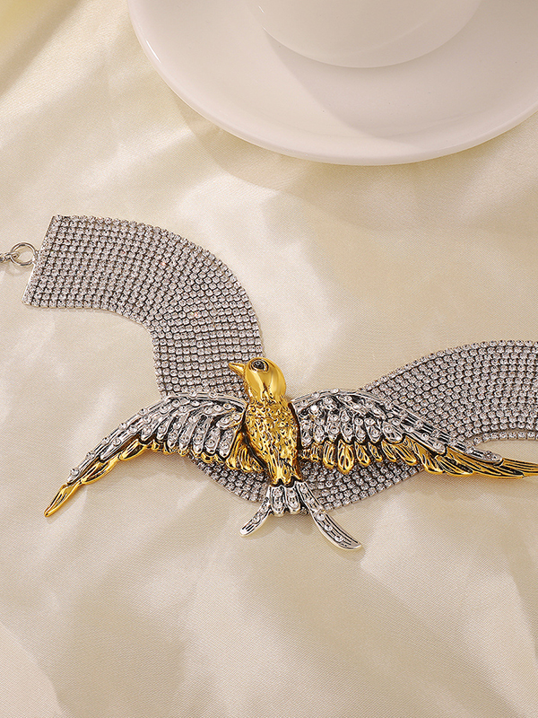 Bird Shape Tasseled Necklaces Accessories Dainty Necklace