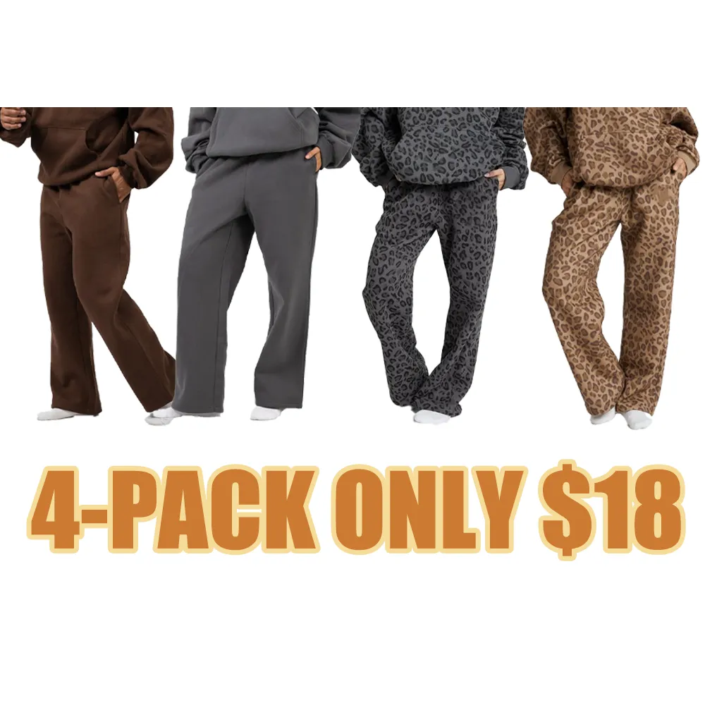 Minimalist Straight Leg Sweatpants (Just $3 Each!)