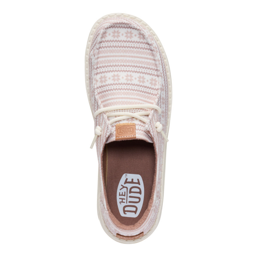 Wendy Nordic Sweater - Egret/Multi