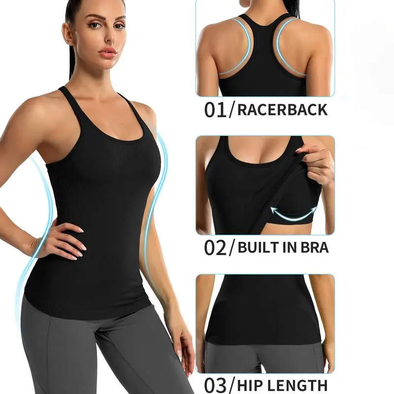Ribbed Workout Tank Tops for Women (Just $3 Each!)