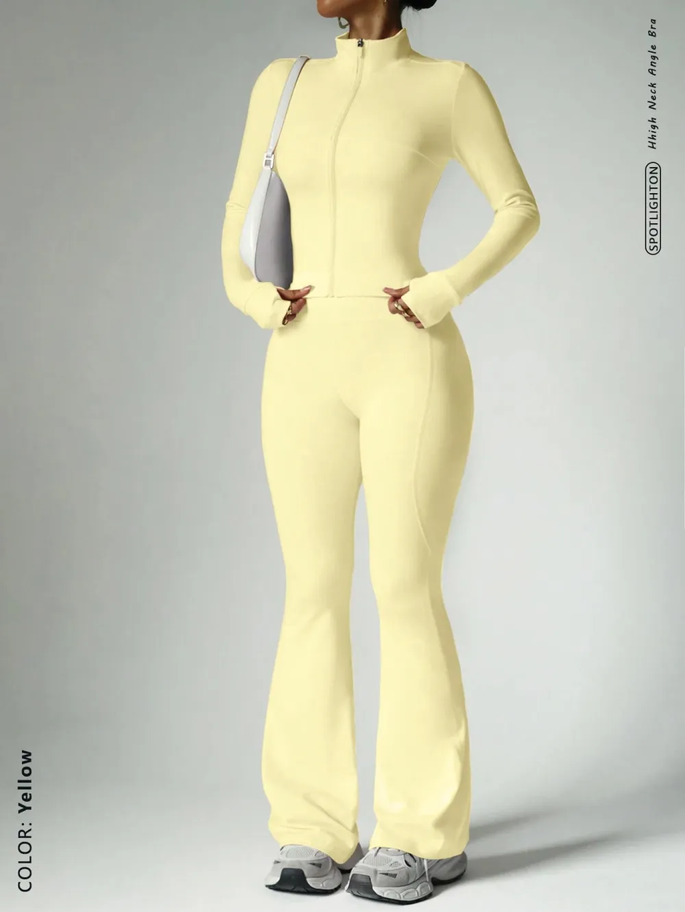 Women's Street Style 2-Piece Bodycon Activewear Set