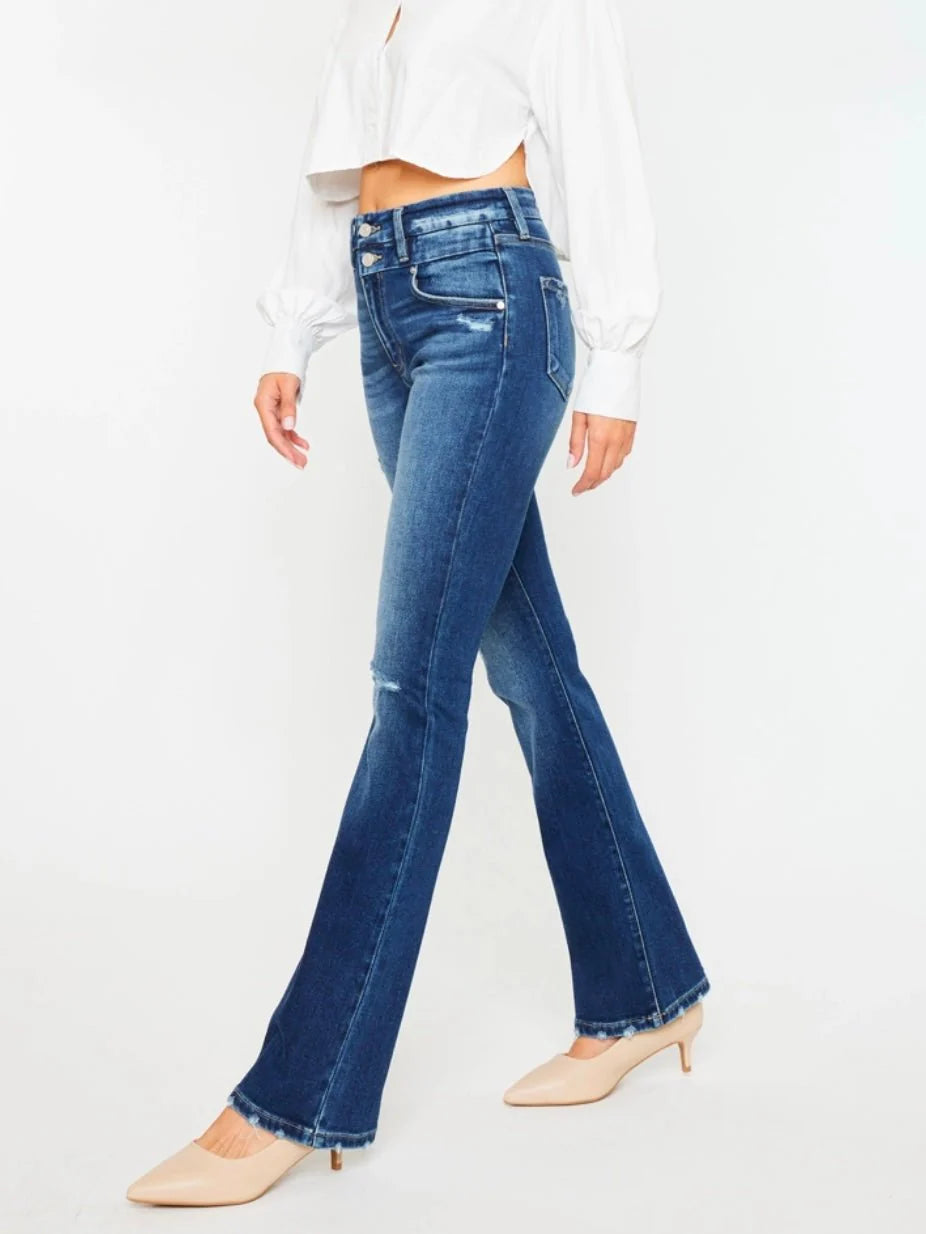 Daring High Rise Bootcut Jeans