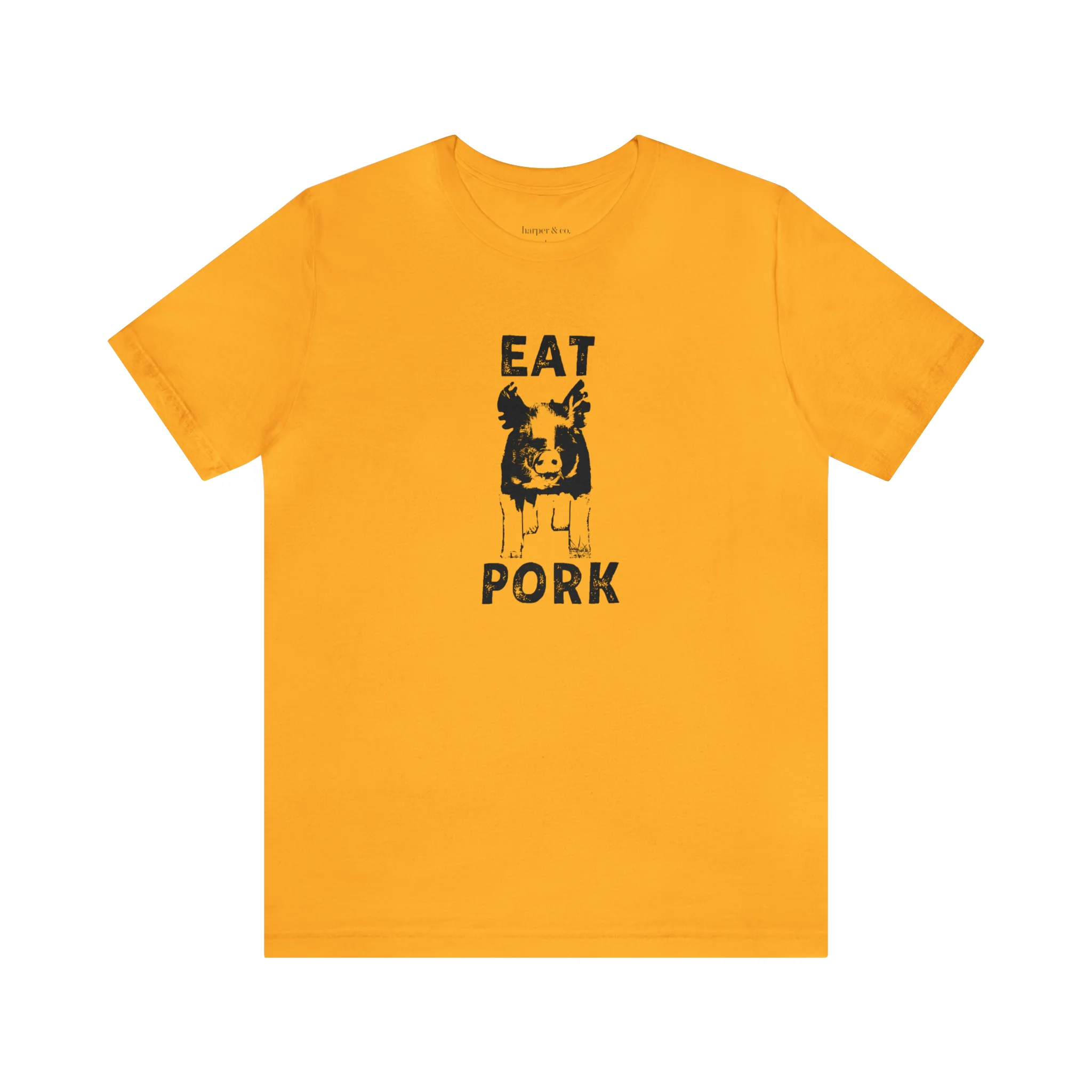 Eat Pork Unisex Jersey Short Sleeve Tee