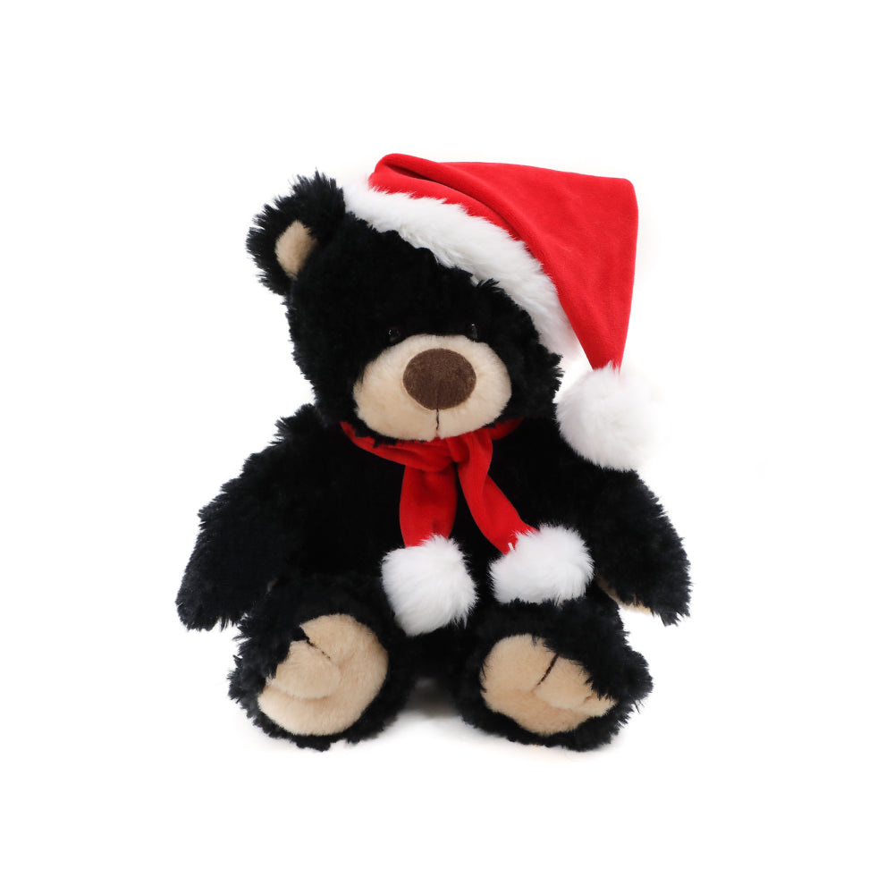 Christmas Noah Bear Black 12inch