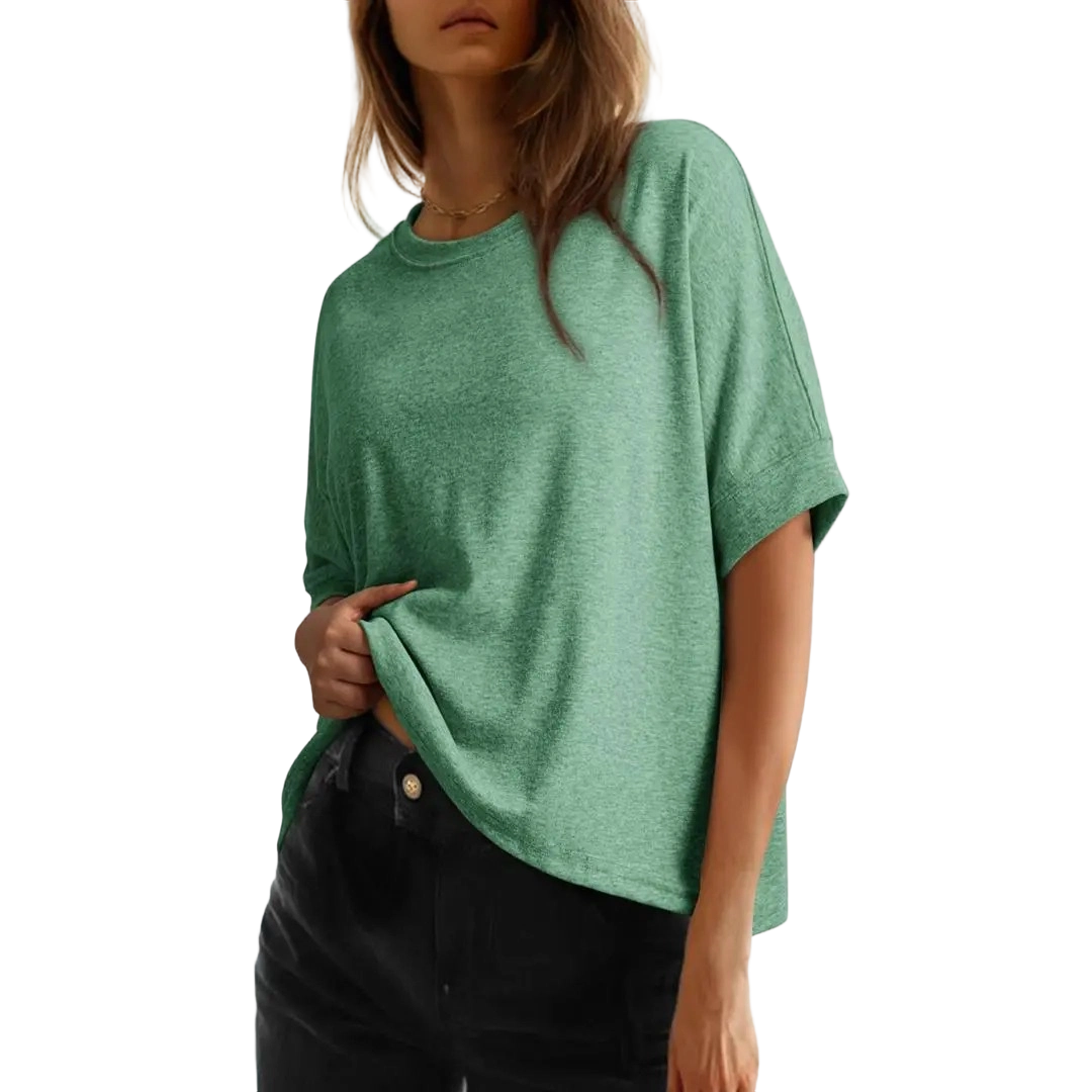 Women's Relaxed Oversized Soft Basic Tee