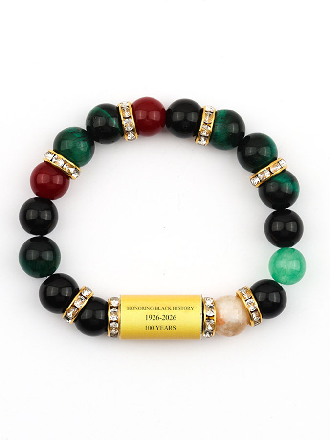 Unisex American Flag Bracelet, Jade Tube Drill Ring Bracelet, 250Th Anniversary Bracelet In The United States