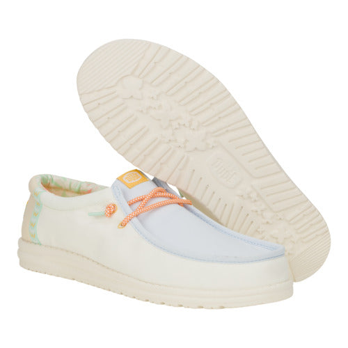 Wally Boardshort - White/Ancient Blue/Egret