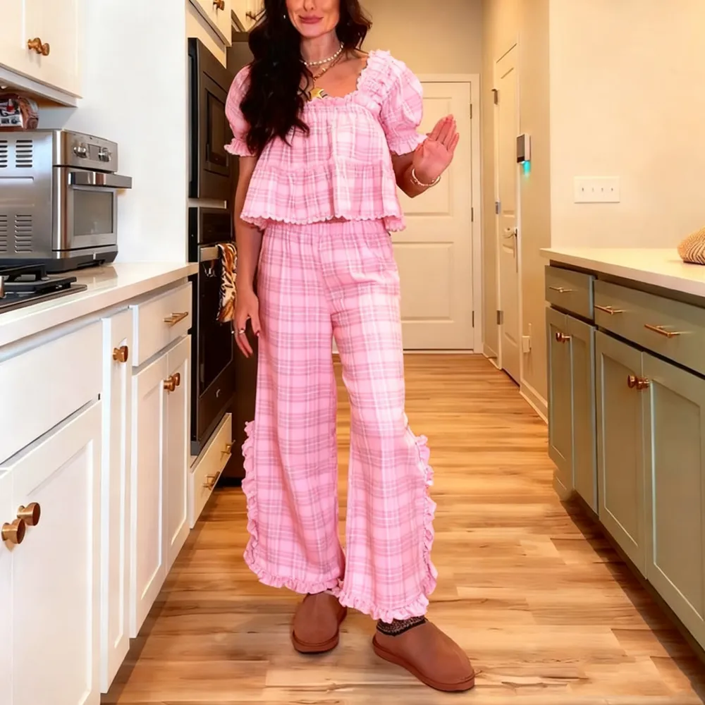 Women Pajama Set Sleepwear Loungewear