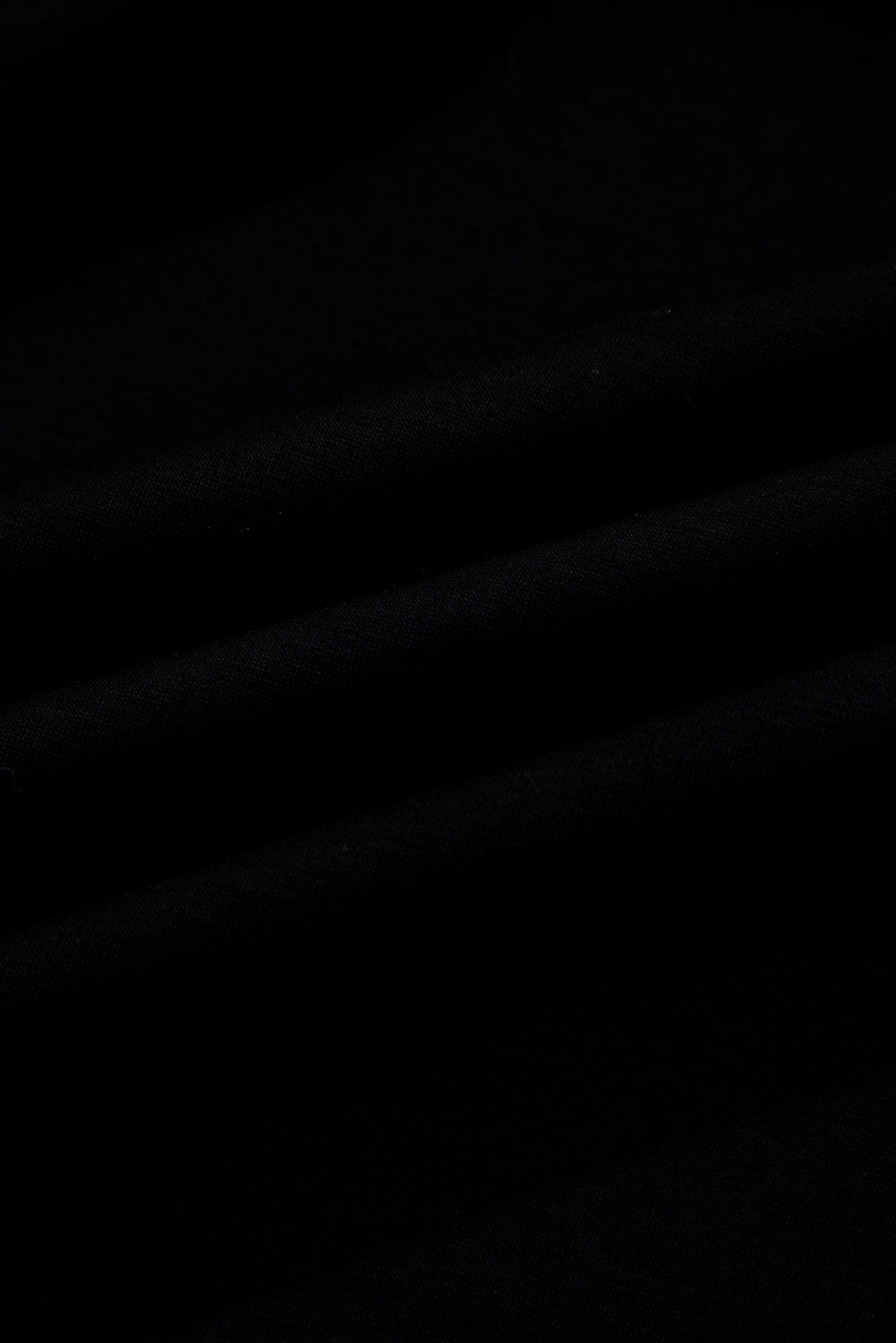 Blackish Green Solid Color Ruched Detail Long Sleeve Midi Dress