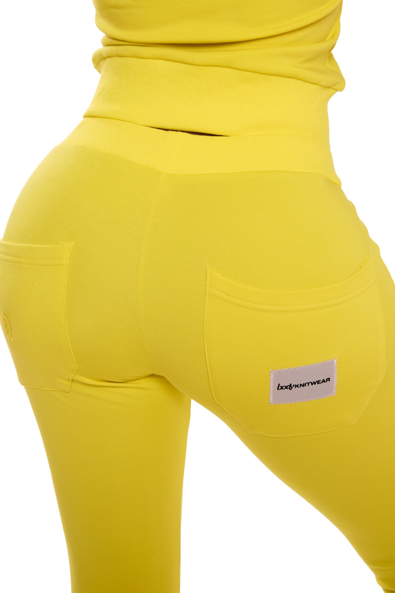 BODY KNITWEAR PANTS (YELLOW)