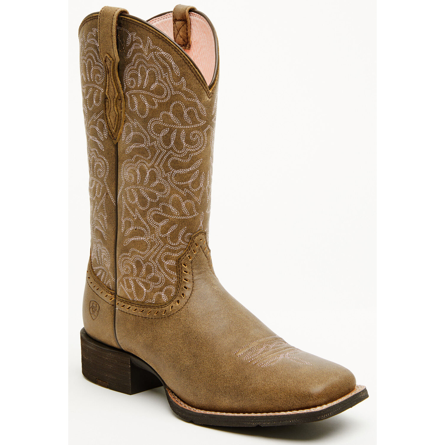 Women's Round Up Remuda Performance Western Boots - Broad Square Toe