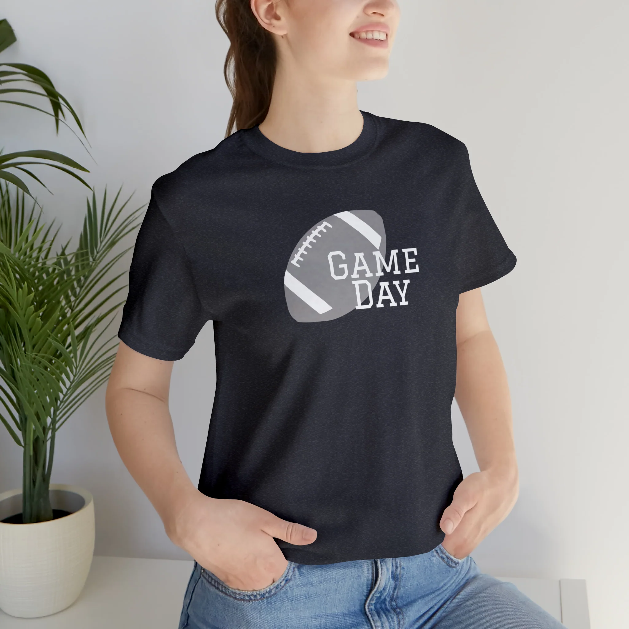 Game Day Football Unisex Jersey Short Sleeve Tee