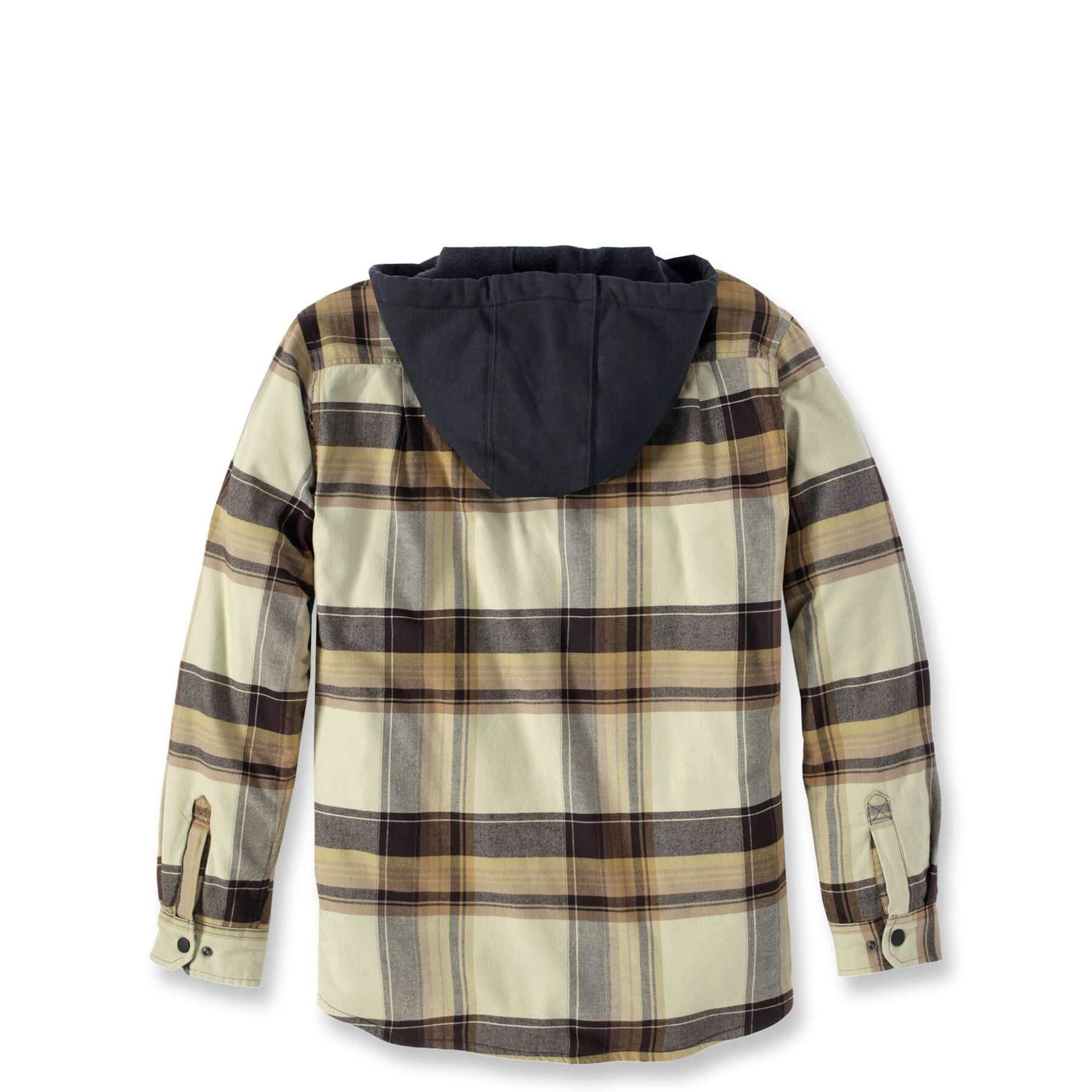 CHT Flannel Sherpa-Lined Relaxed Fit Shirt Jacket 105938