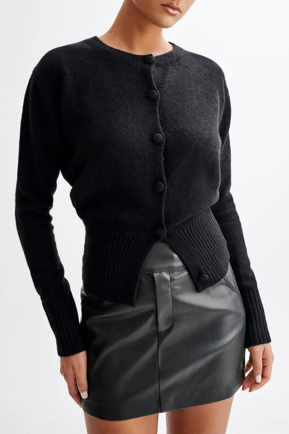 Oversized Knit Cardigan