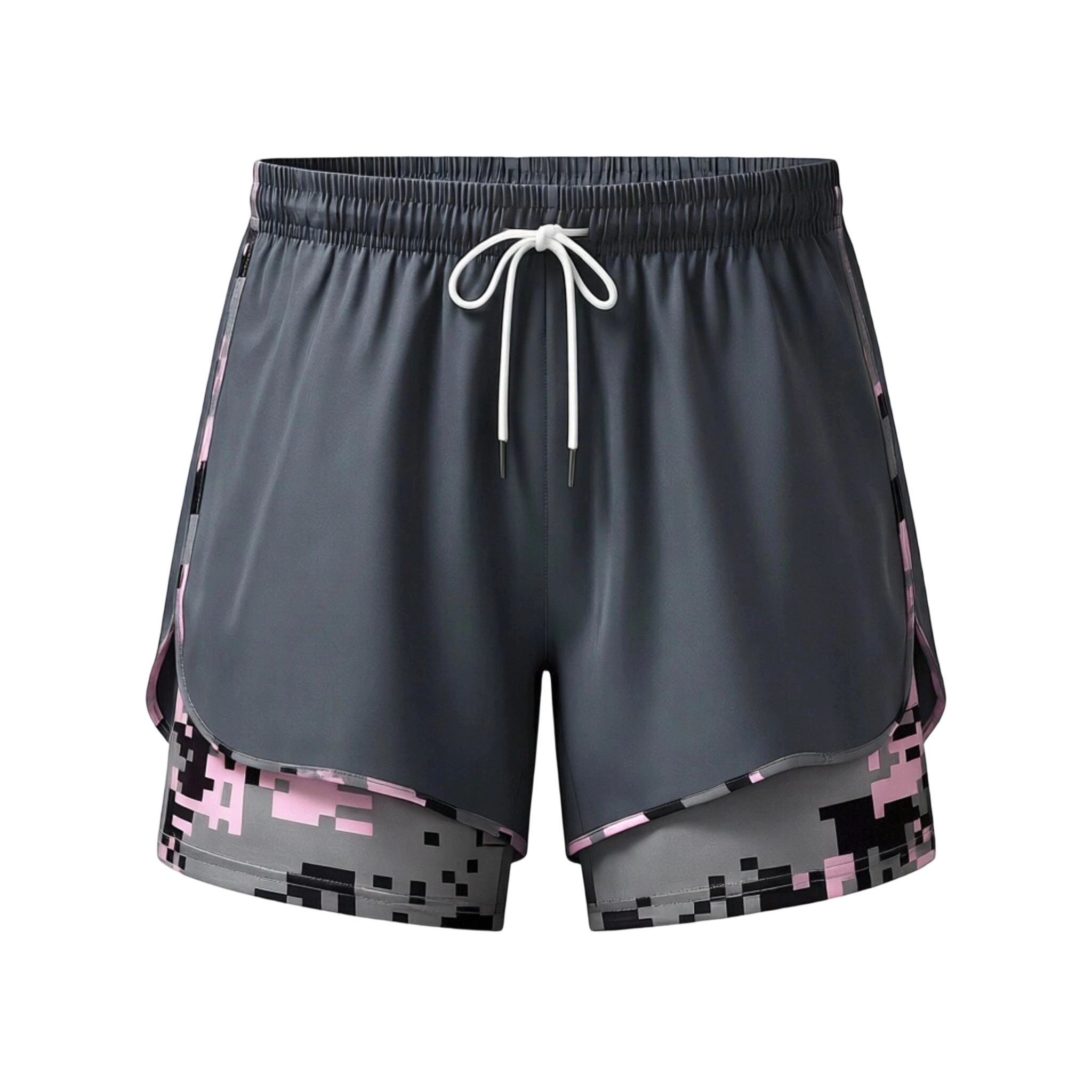 Women’s 8-Pack Anti-Exposure Layered Look Yoga Shorts — Quick-Dry Athletic/Casual Basic Workout Shorts for Running, Fitness, and Tennis