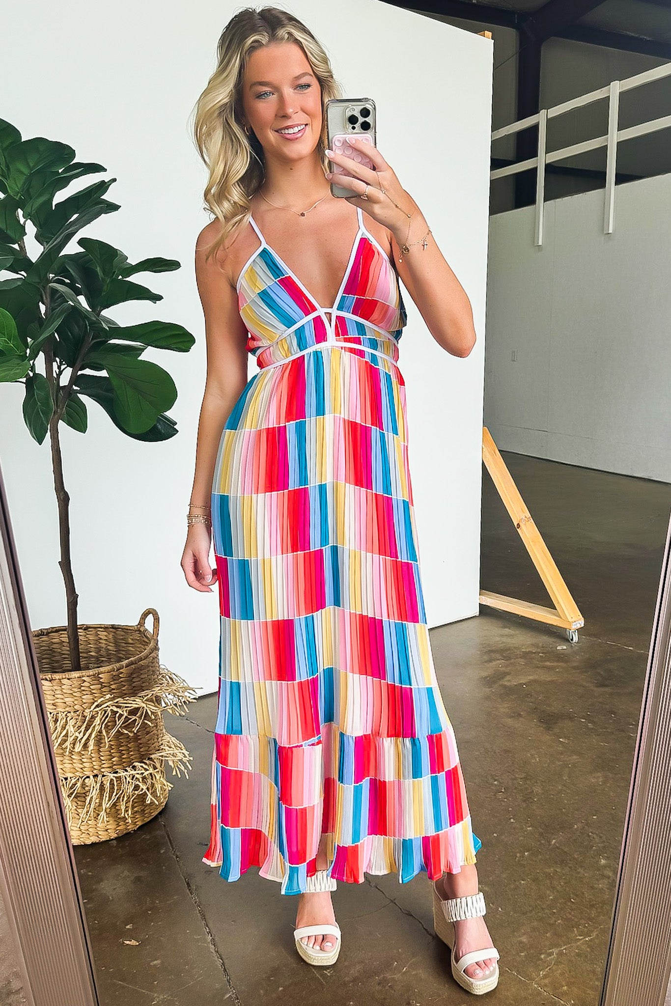 Multi Color Maxi Dress