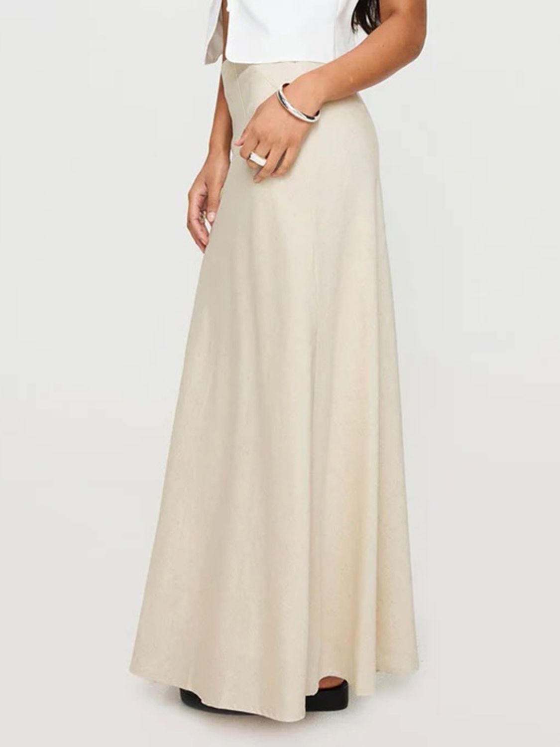 Devine Slim Maxi Skirt