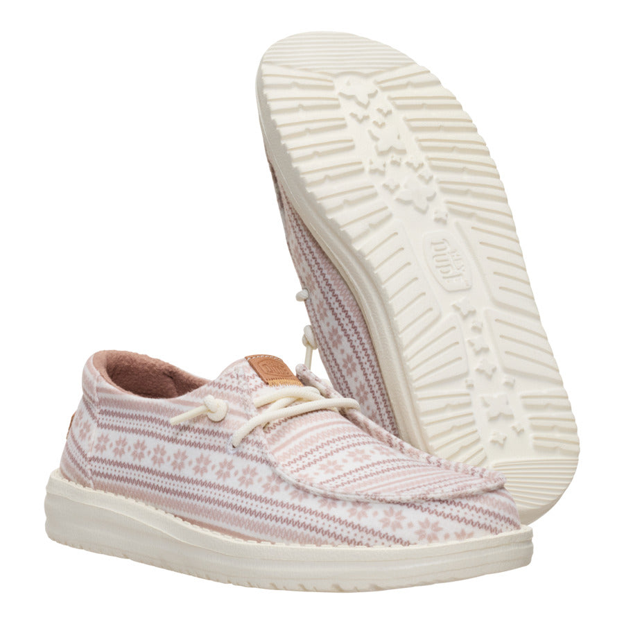 Wendy Nordic Sweater - Egret/Multi