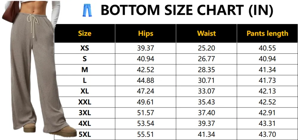 Comfortable Wide Leg Casual Jogging Pants