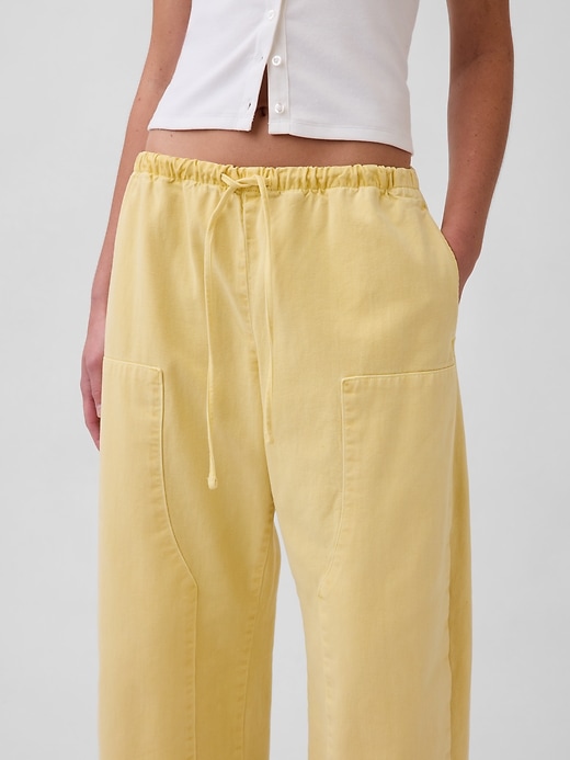 Easy Double-Knee Barrel Pants