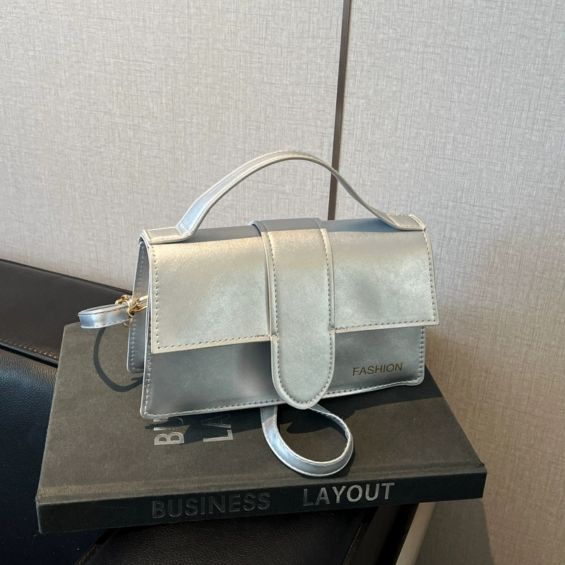 Women's Crossbody New Texture Diamond Grid Fashionable Versatile Small Square Bag